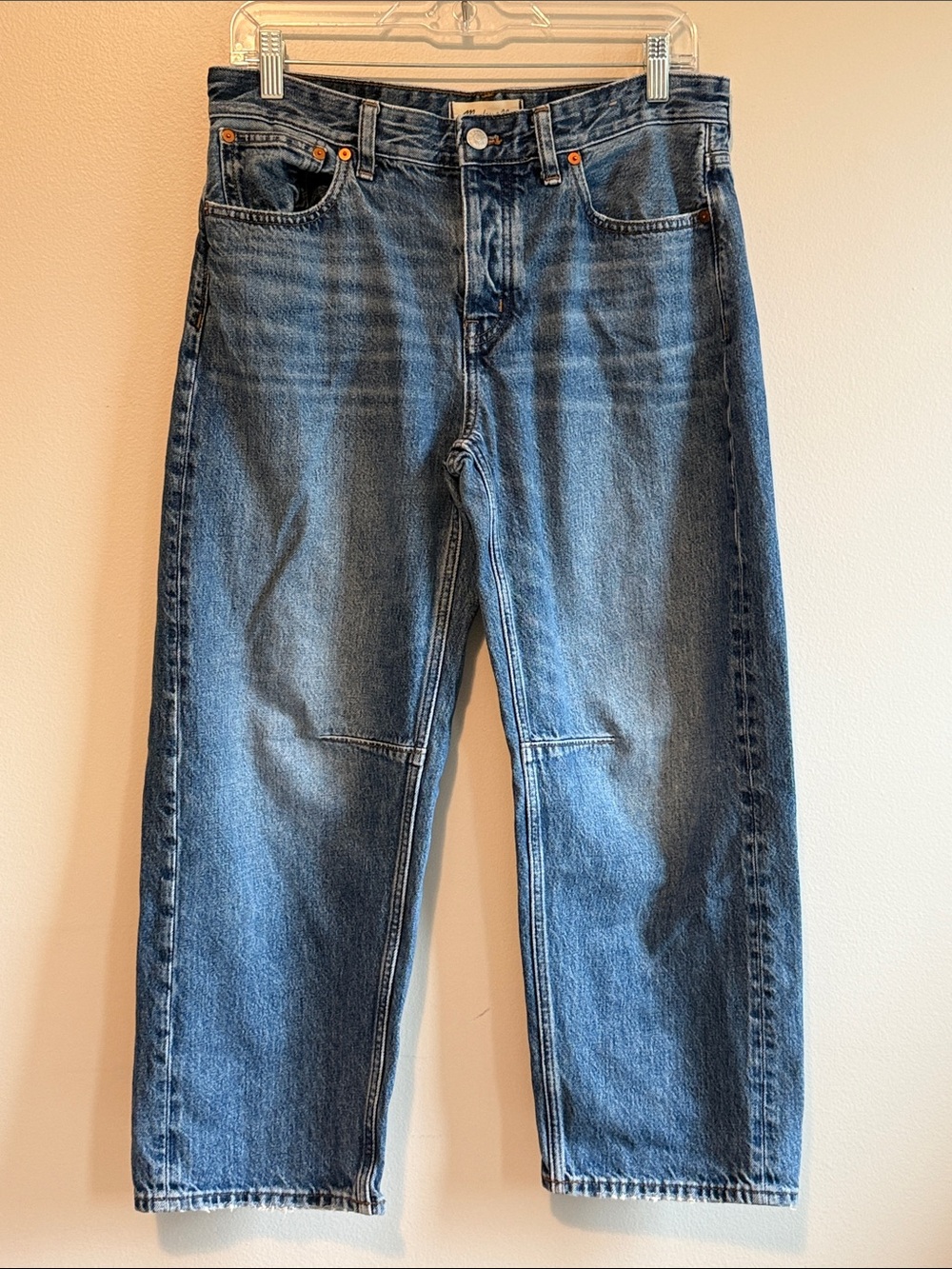 Madewell Women's Darted Barrel-Leg Jeans , 27P